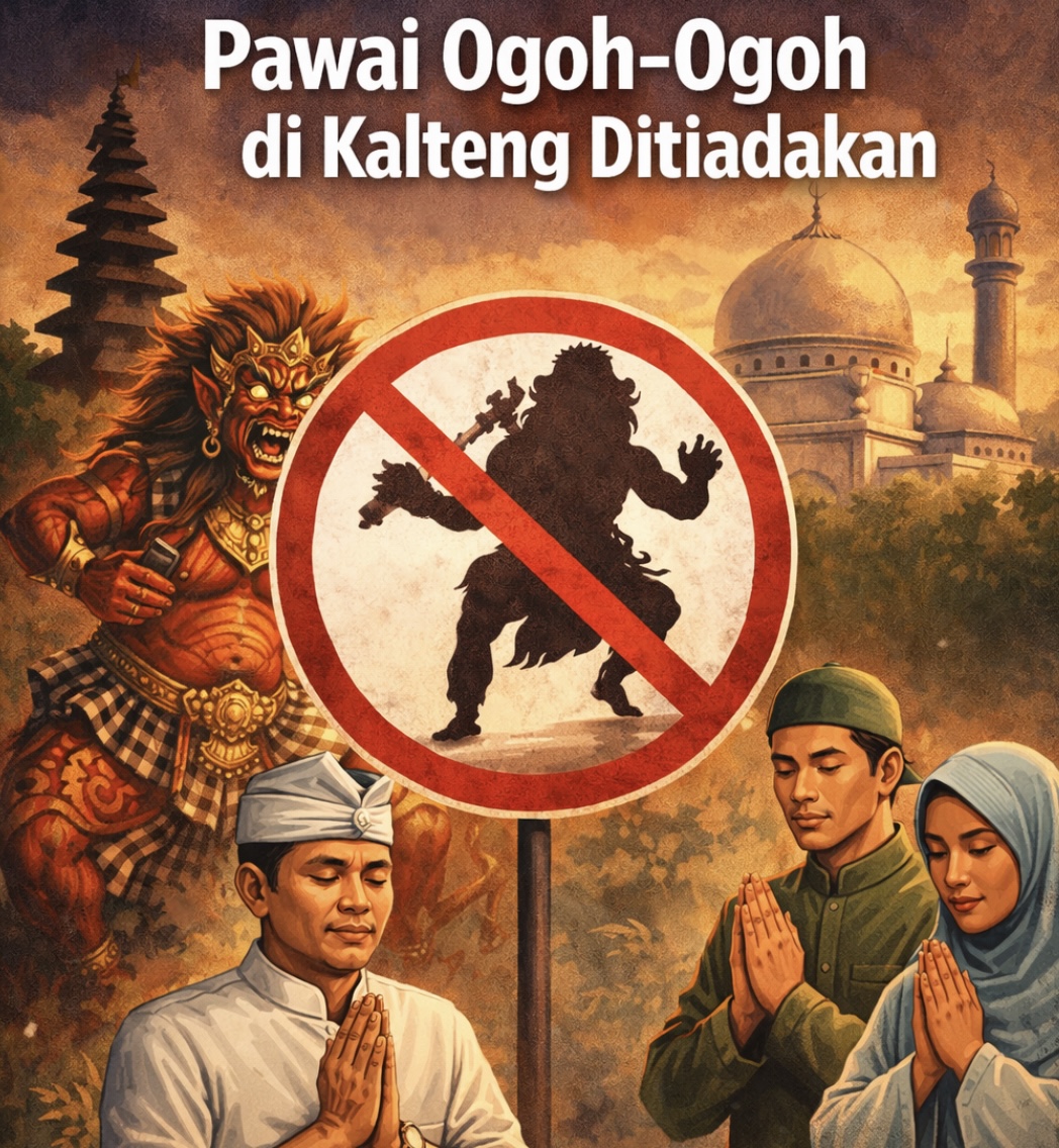 Pawai Ogoh-Ogoh di Kalteng Ditiadakan